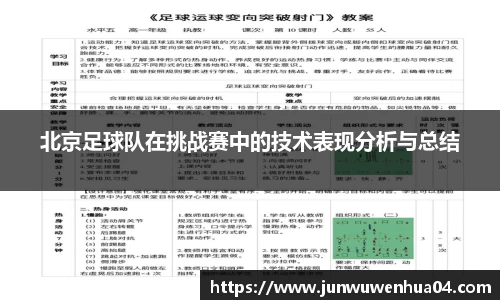 北京足球队在挑战赛中的技术表现分析与总结